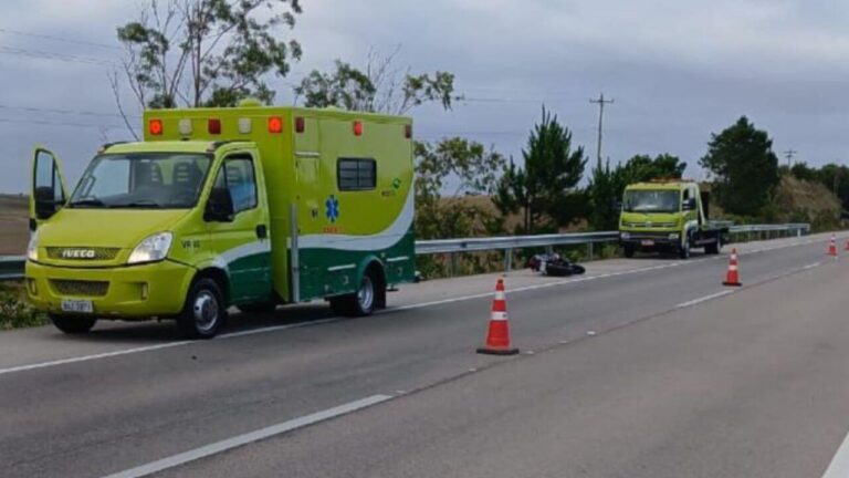 Acidente deixa uma pessoa morta e uma gravemente ferida na BR-116, em São Lourenço do Sul acidente-na-br-116