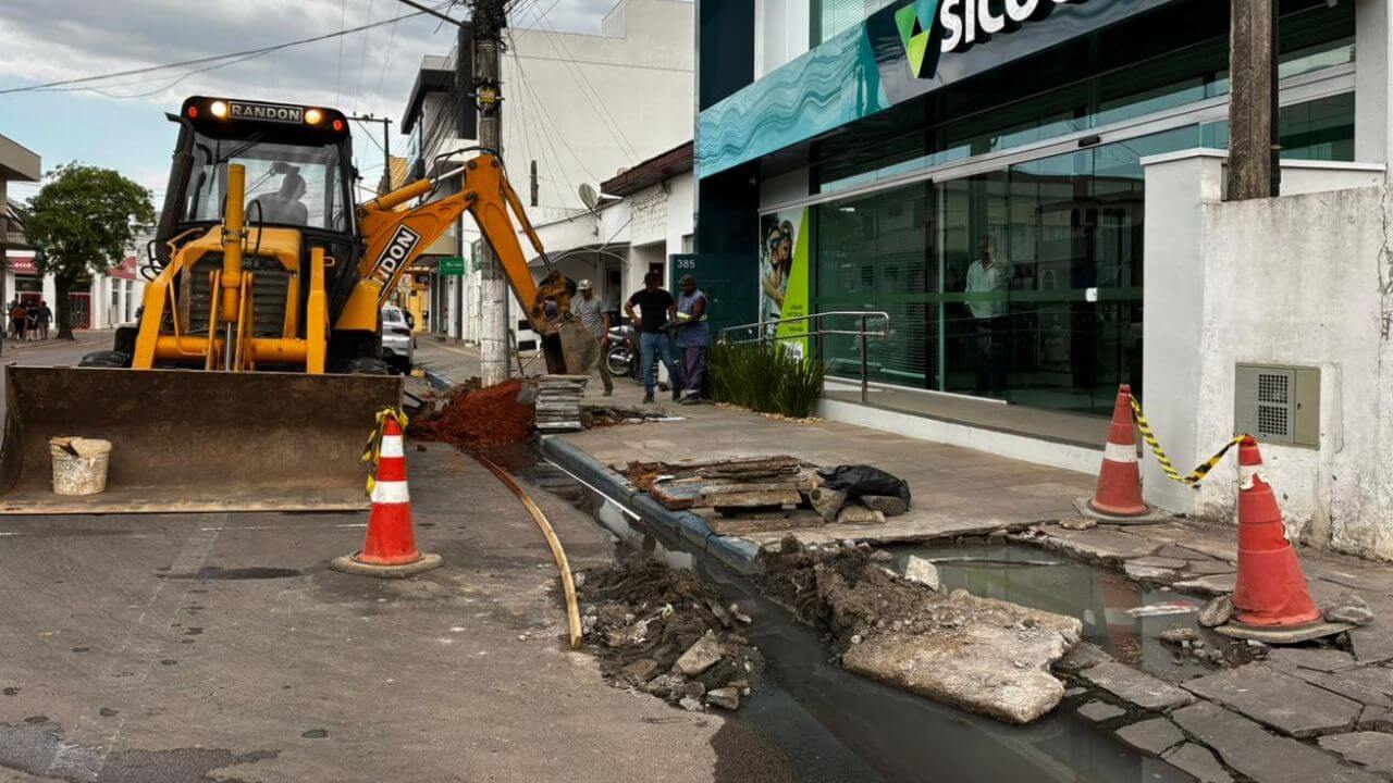infra realiza manutenção na rede da Julia de Castilhos