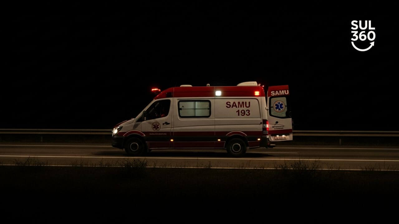 Homem morre atropelado e motorista foge do local na BR-116, em Camaquã