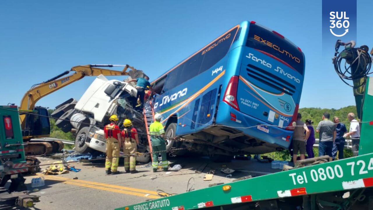 Sobe para seis o número de mortes após grave acidente na BR-116, em Pelotas