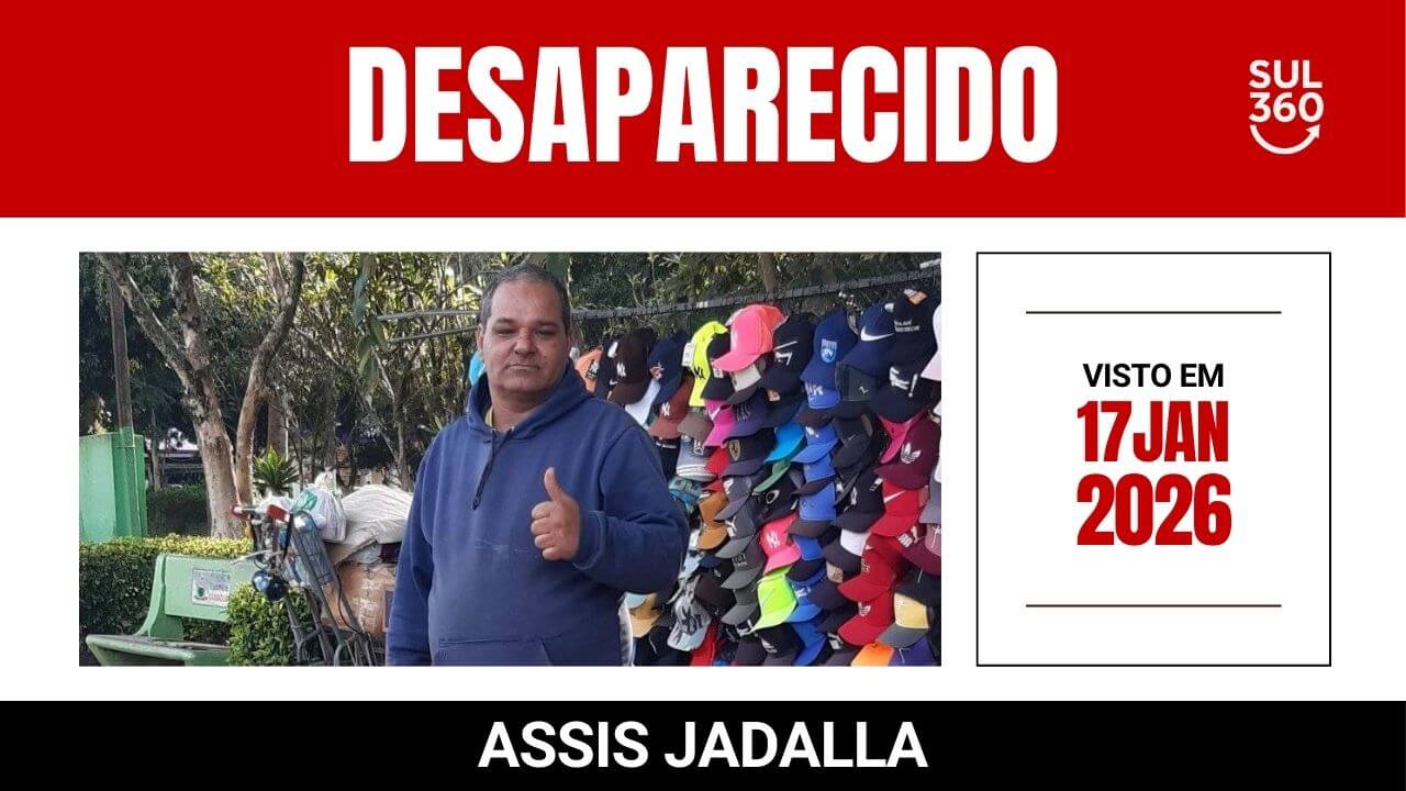 Conhecido ambulante de Camaquã está desaparecido há 9 dias