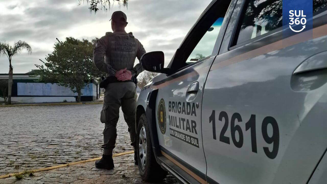 Casal é preso pela Brigada Militar por maus-tratos a animal em São Lourenço do Sul