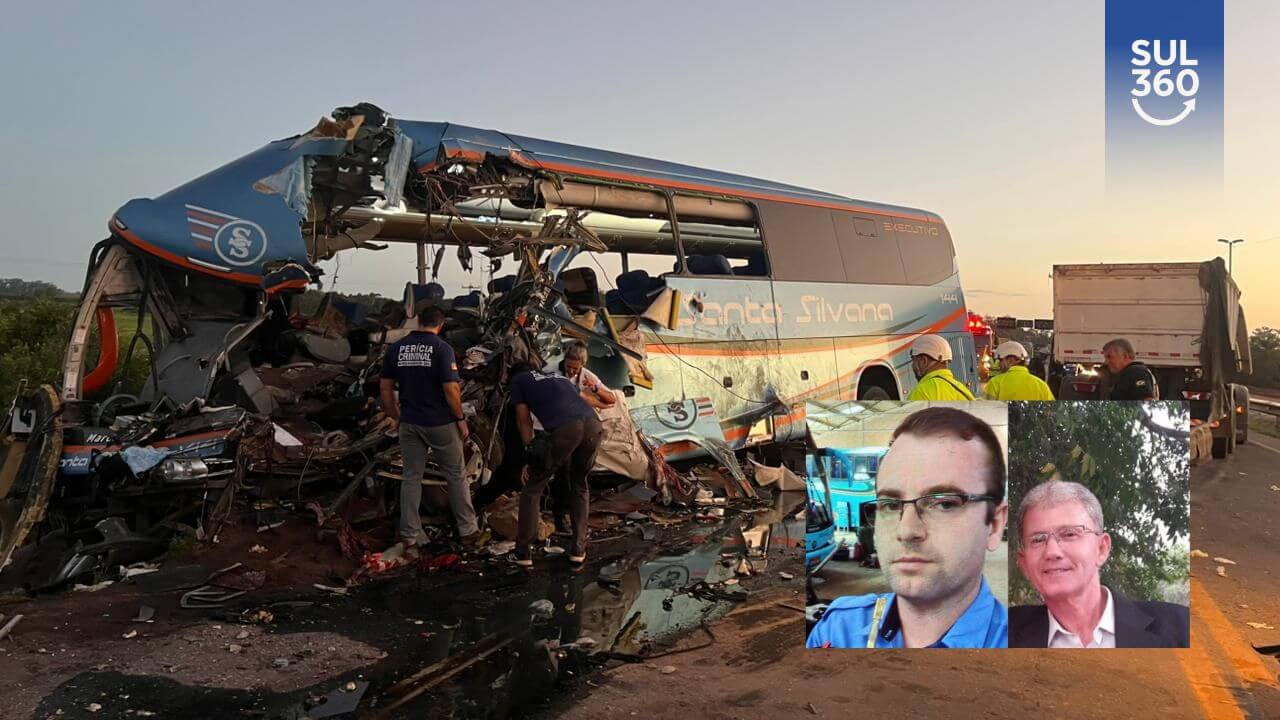 Sobe para 11 o número de mortos em acidente entre ônibus e caminhão na BR-116