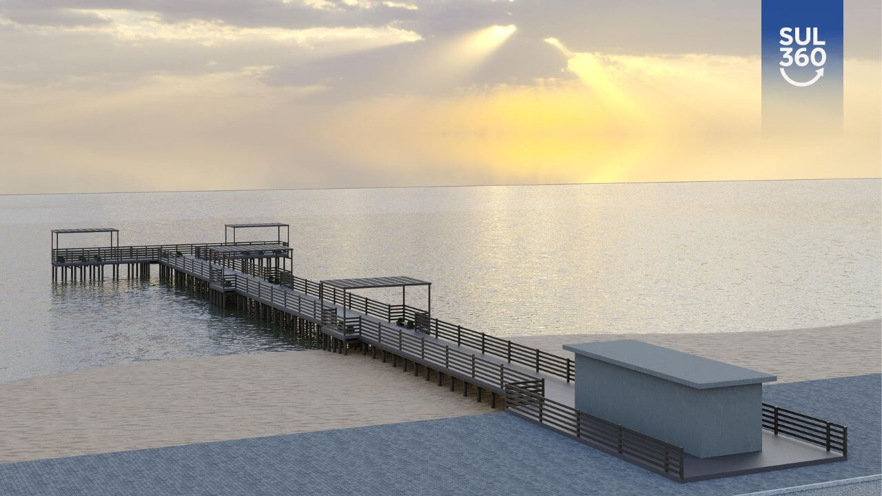 EXCLUSIVA: Plataforma de Pesca de Arambaré será reconstruída com investimento de R$ 1 milhão