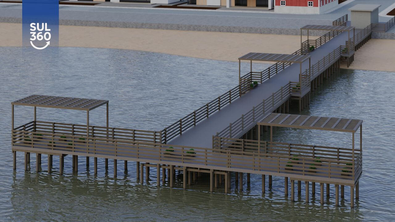 EXCLUSIVA: Plataforma de Pesca de Arambaré será reconstruída com investimento de R$ 1 milhão