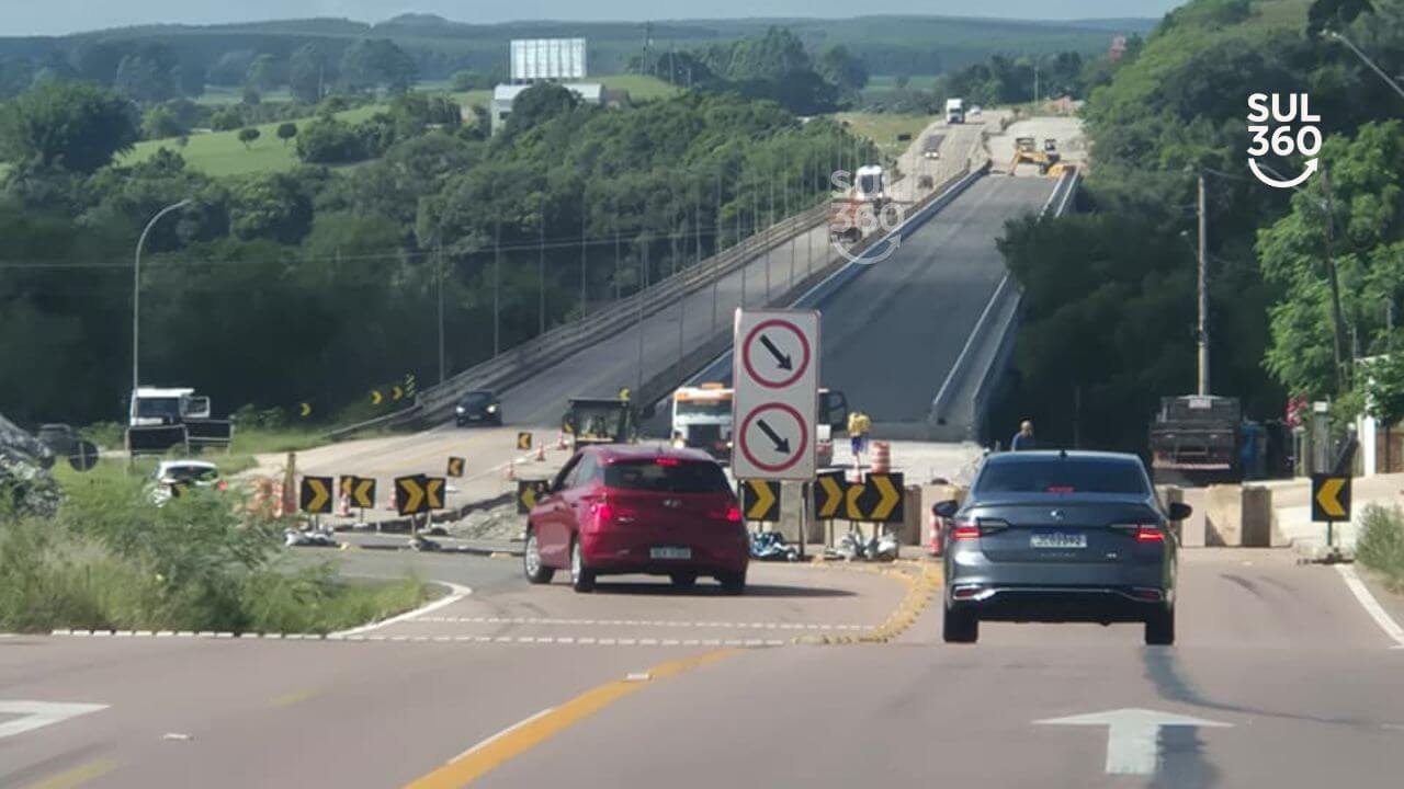 Nova ponte sobre o Rio Camaquã será inaugurada nesta sexta-feira