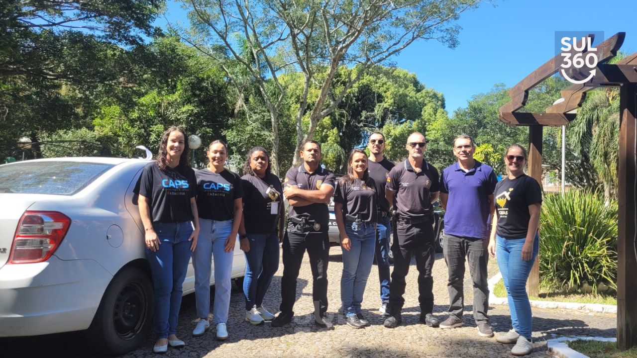 Polícia Civil e Prefeitura realizam ação conjunta nas Praças de Camaquã