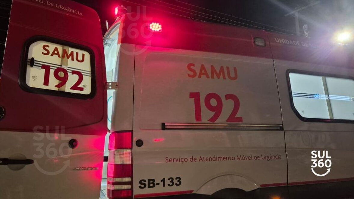 Acidente deixa mulher ferida no Centro de Camaquã