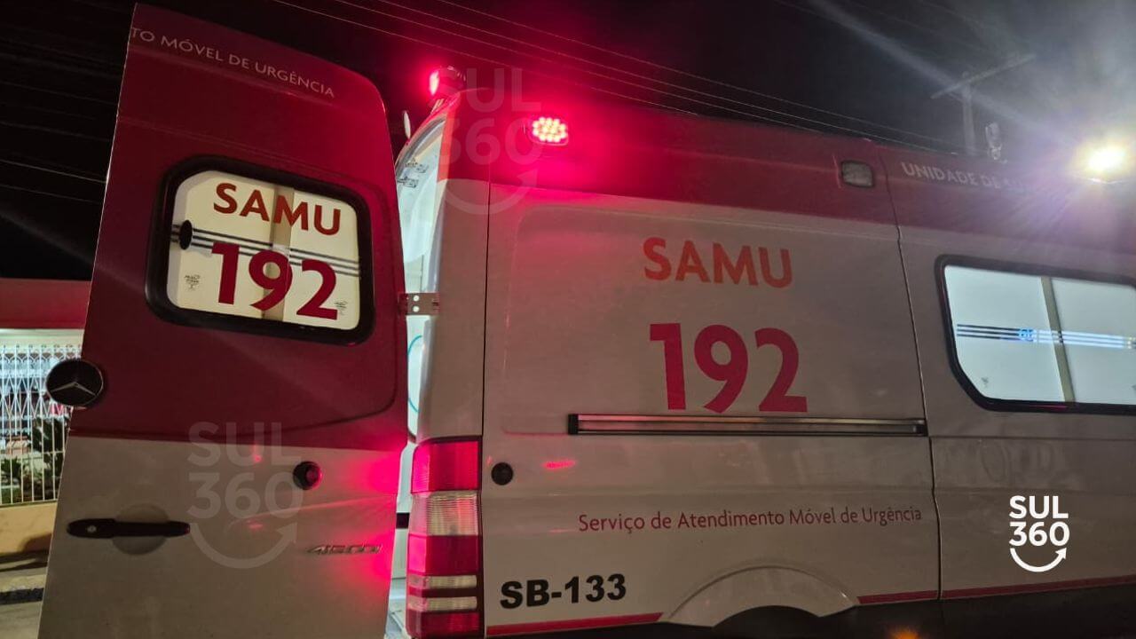 Acidente deixa mulher ferida no Centro de Camaquã