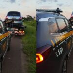 Criminoso embriagado é preso pela PRF vinte minutos depois de furtar carro