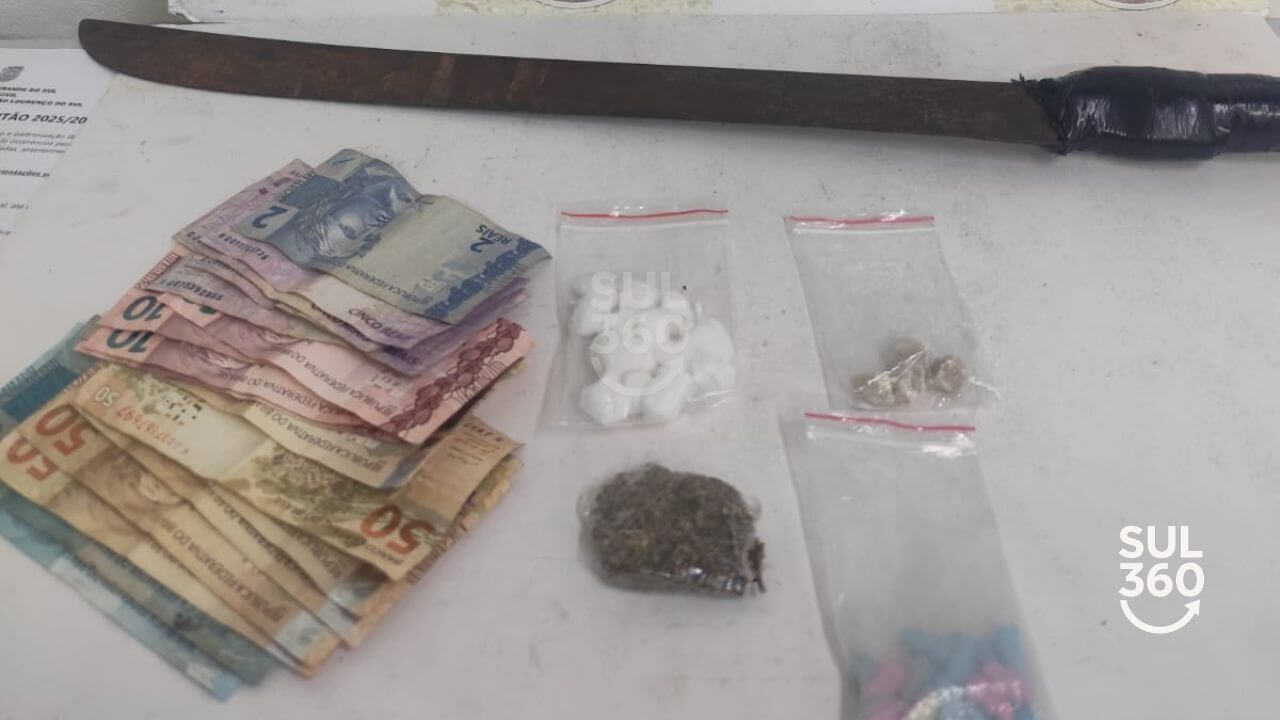 Quatro pessoas são flagradas traficando drogas durante Carnaval de São Lourenço do Sul