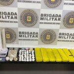Traficante é preso com quase 6kg de drogas no Monte Castelo, interior de Camaquã