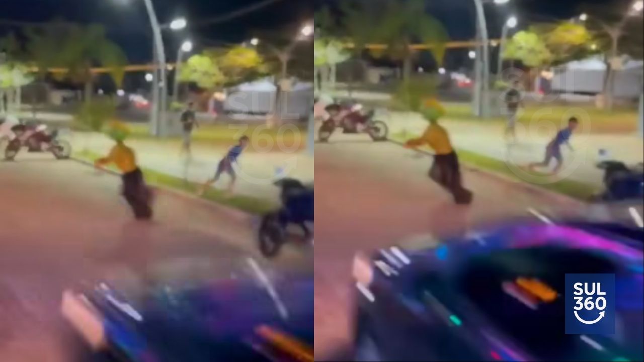 Dançarino da "Carreta Balão Mágico" é atropelado em Camaquã