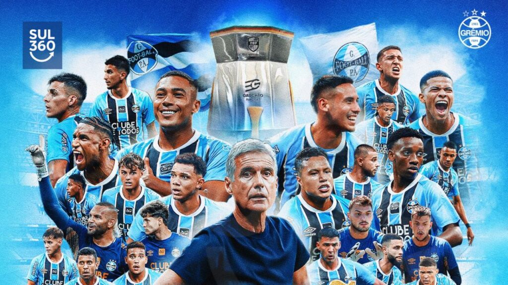 Grêmio é campeão do Gauchão 2026 dentro do Beira Rio