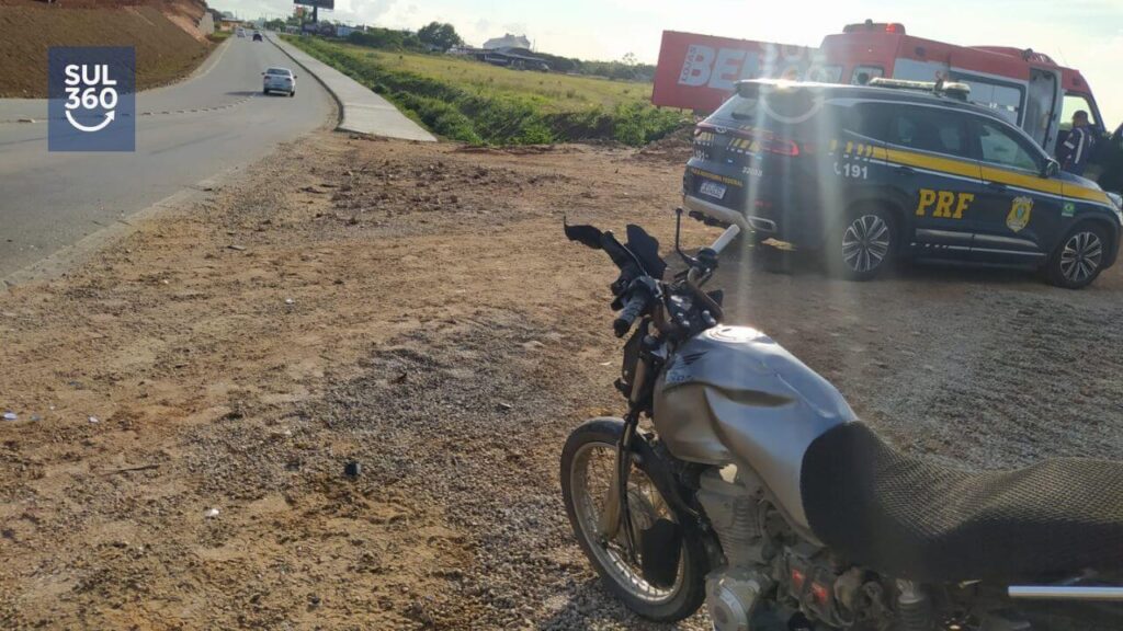 Motorista foge sem prestar socorro para motociclista após acidente em Camaquã