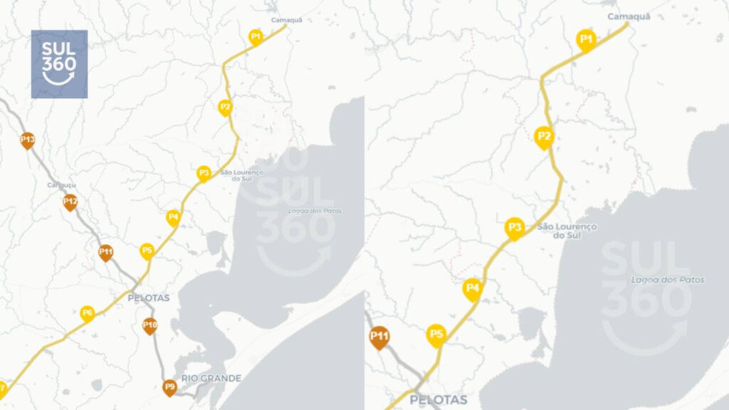 Nova concessão deve incluir pedágio "free flow" entre Camaquã e Cristal