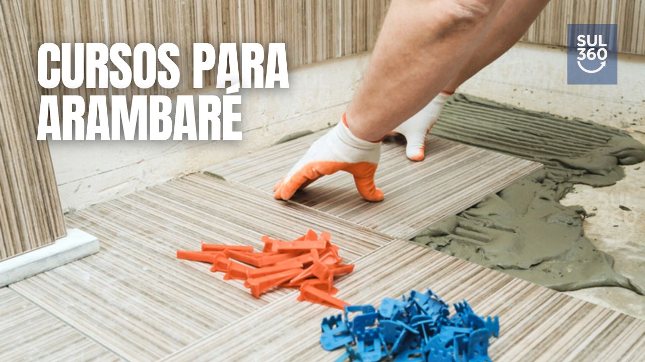 Arambaré abre inscrições para cursos gratuitos de qualificação profissional com bolsa de R$ 750