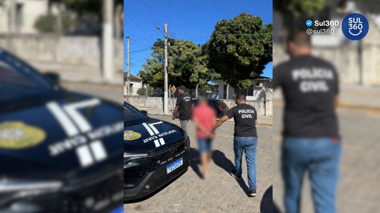 Polícia Civil prende homem por descumprir medidas judiciais em Tapes