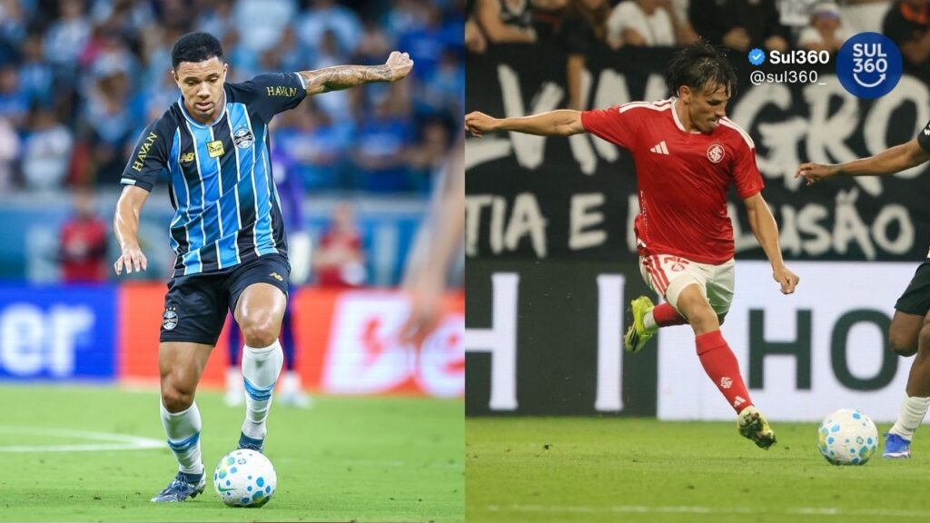 Inter vence e ganha fôlego enquanto Grêmio empata e amplia jejum de vitórias no Brasileirão