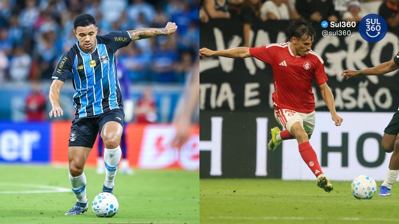 Inter vence e ganha fôlego enquanto Grêmio empata e amplia jejum de vitórias no Brasileirão