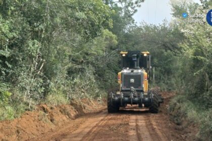 Prefeitura de Camaquã amplia ações de infraestrutura no interior com obras em estradas e pontes
