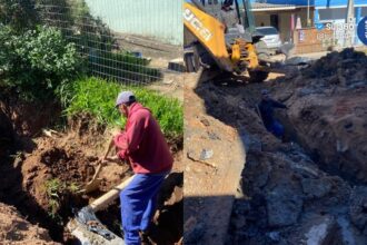 Obras de drenagem ampliam rede de esgoto em bairros de Camaquã