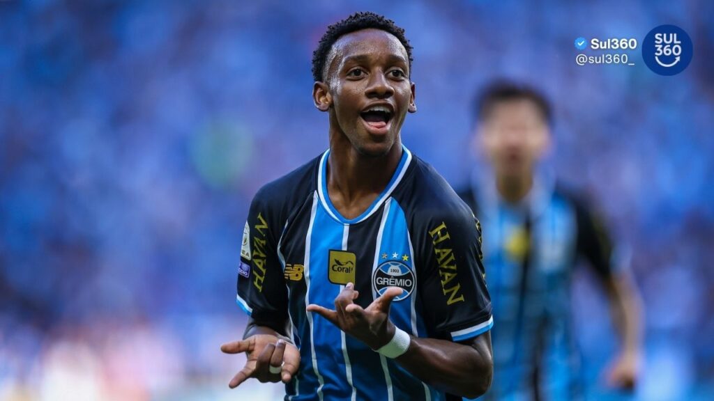 Grêmio enfrenta Palestino no Chile e busca liderança na Sul-Americana nesta quarta-feira