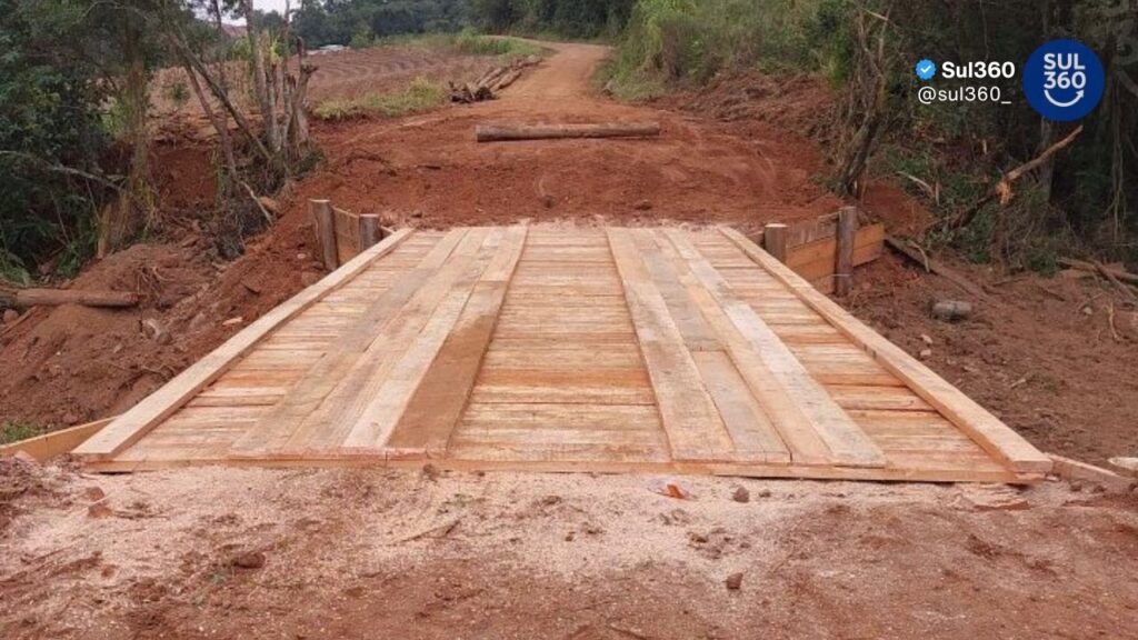 Prefeitura de Camaquã conclui nova ponte no interior e reforça melhorias em estradas rurais