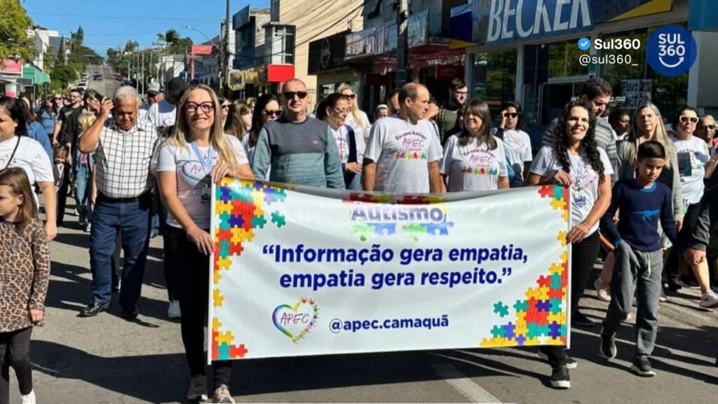 Caminhada de Conscientização ao Autismo será realizada neste sábado em Camaquã