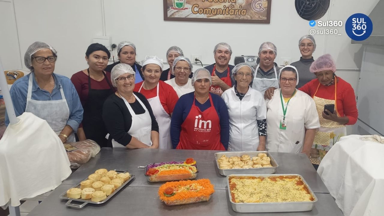 Curso de culinária inicia atividades no Centro de Geração e Renda em Camaquã
