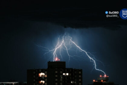 Ciclone extratropical traz massa de ar frio e derruba temperatura no Rio Grande do Sul