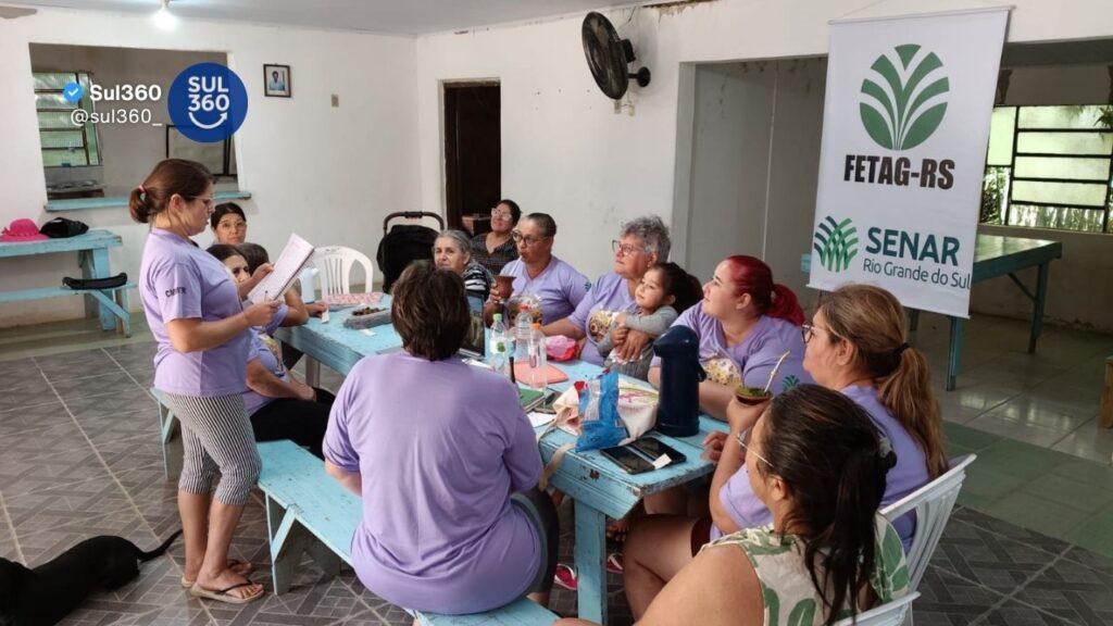 Regional Costa Doce e Carbonífera reúne mulheres rurais em Sentinela do Sul