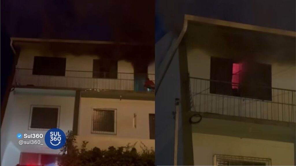 Incêndio atinge apartamento no Centro de Dom Feliciano