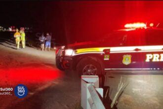 Motociclista morre após colidir contra caminhão na BR-116, entre Pelotas e Turuçu