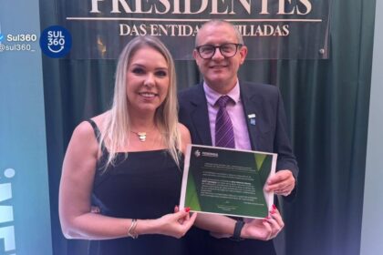 Enio Waskow Nunes é empossado pela FEDERASUL e reforça atuação da ACIC