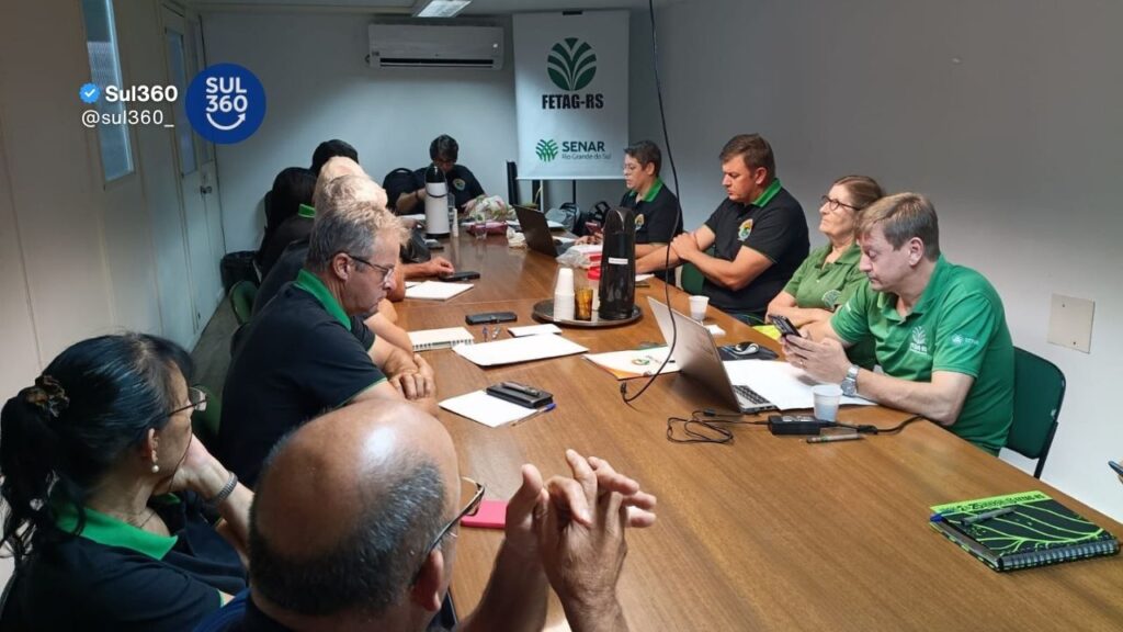 Regional Costa Doce e Carbonífera realiza reunião na FETAG/RS