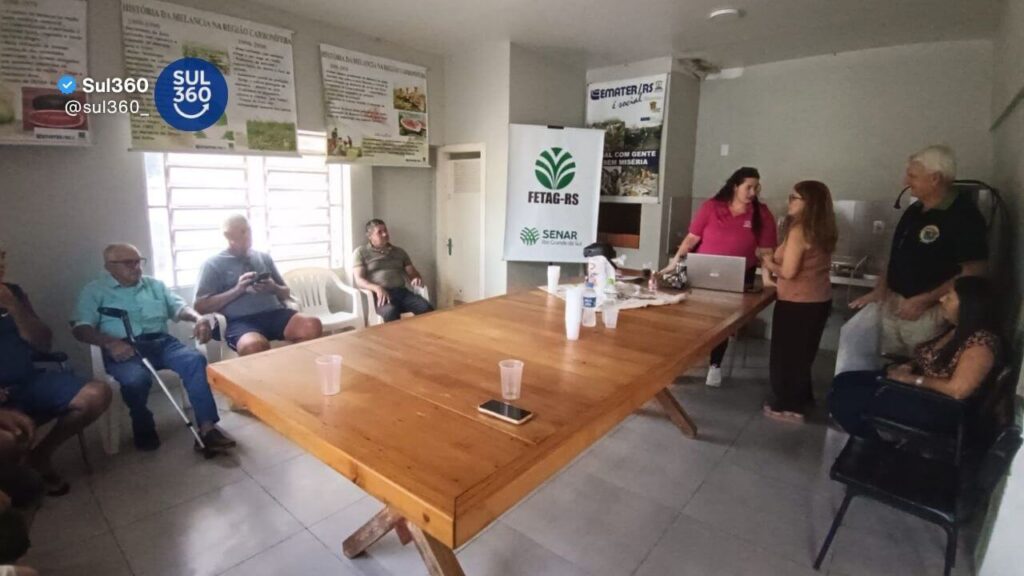 Regional Costa Doce e Carbonífera realiza reunião com diretoria do STR de Arroio dos Ratos