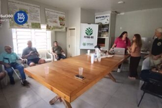 Regional Costa Doce e Carbonífera realiza reunião com diretoria do STR de Arroio dos Ratos