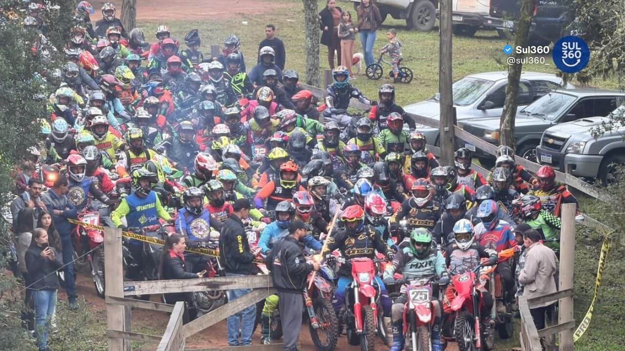 6º Fumolama reúne cerca de 390 trilheiros e movimenta Dom Feliciano