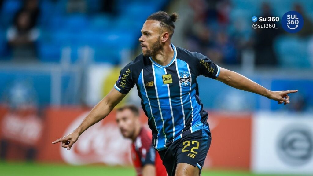 Grêmio vence Palestino na Arena e decide liderança do grupo na última rodada