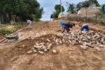 Obras de calçamento avançam na Rua Sergipe no bairro Santa Marta