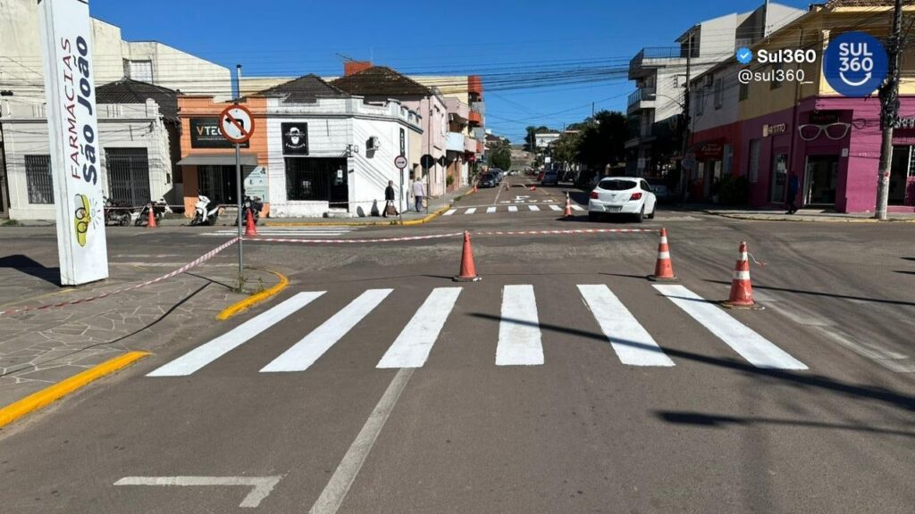 Camaquã reforça sinalização viária durante o Maio Amarelo