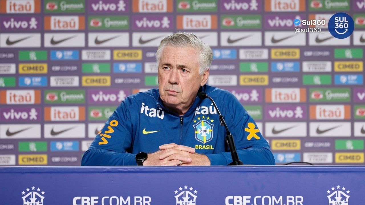 Ancelotti anuncia convocados da Seleção Brasileira para a Copa do Mundo nesta segunda