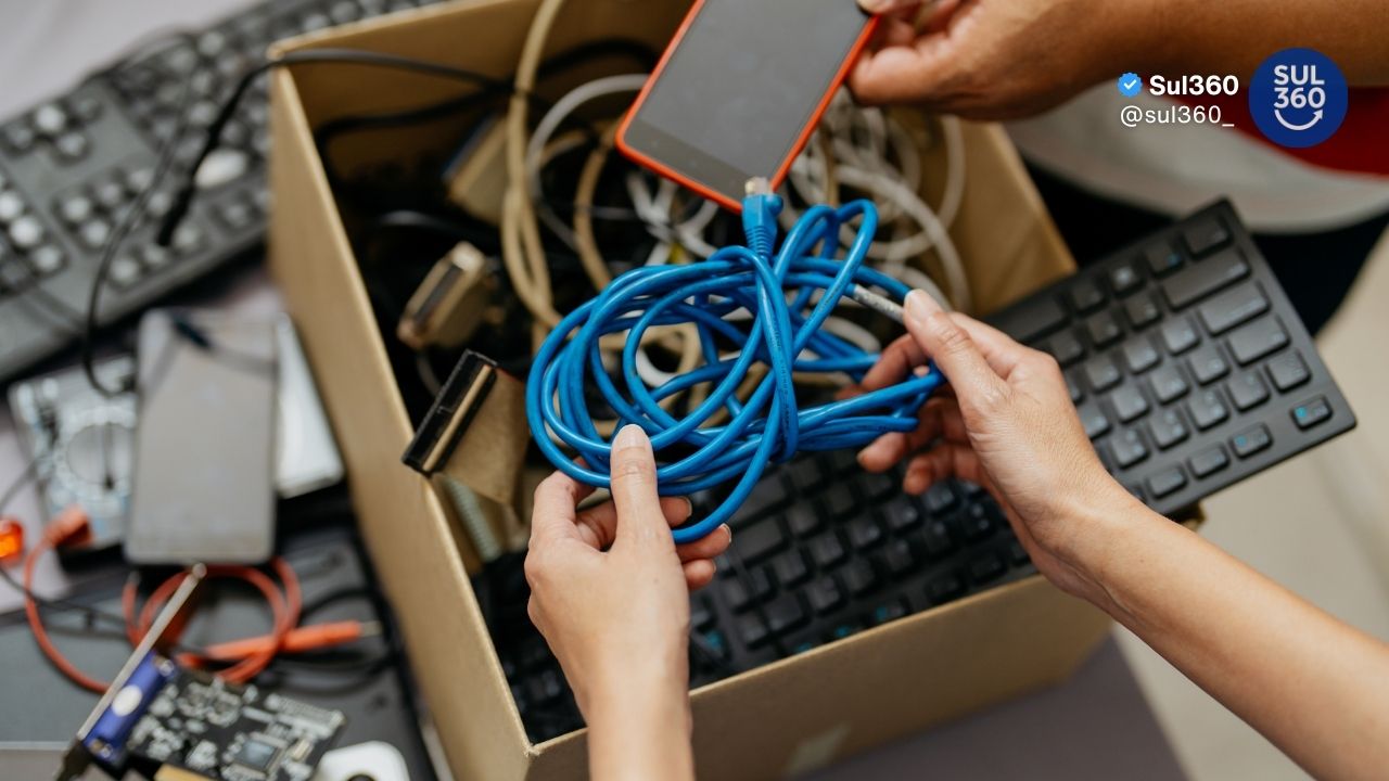 Camaquã terá ação de coleta de lixo eletrônico e recicláveis especiais na sexta-feira