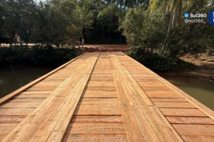 Ponte do Campestre é reconstruída no interior de Camaquã