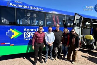 Camaquã recebe micro-ônibus para transporte de pacientes da saúde pública