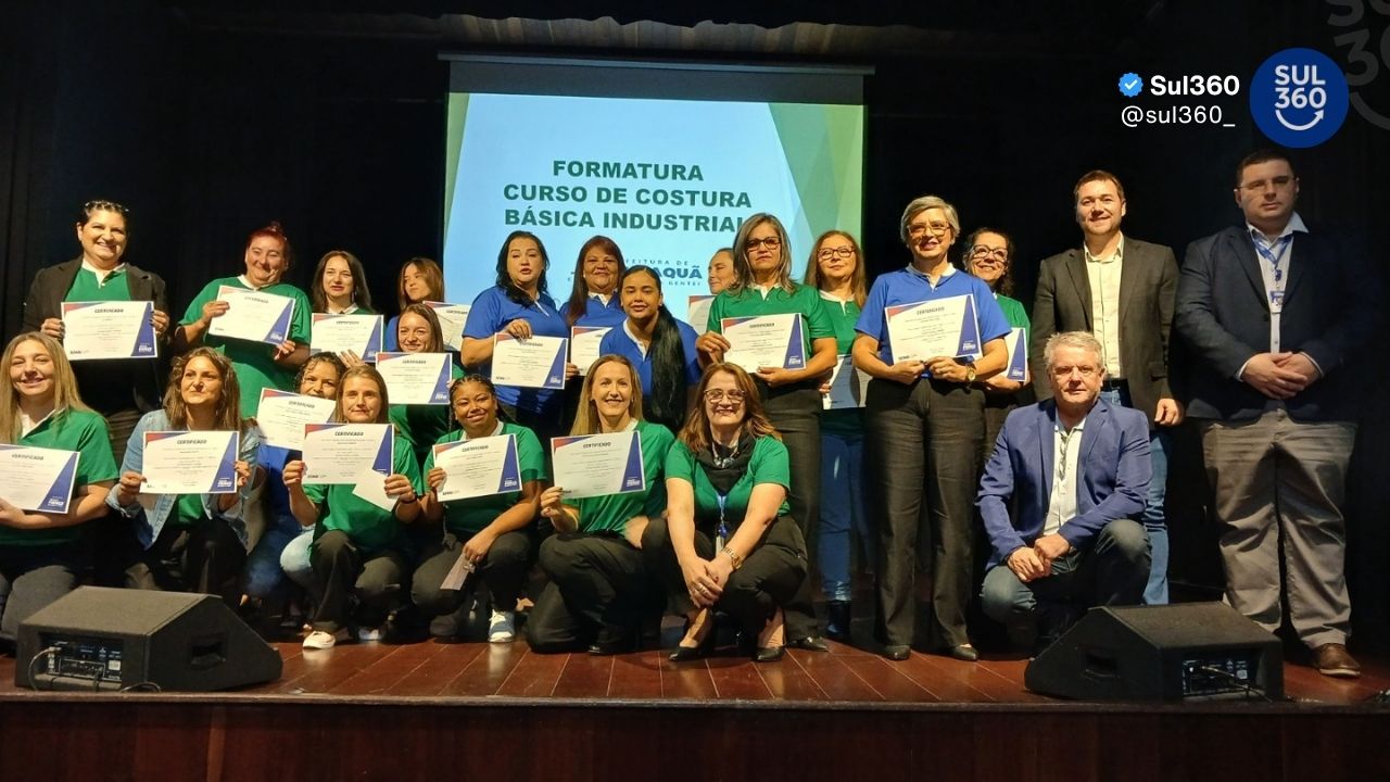 Curso de costura forma novas profissionais para o setor têxtil em Camaquã