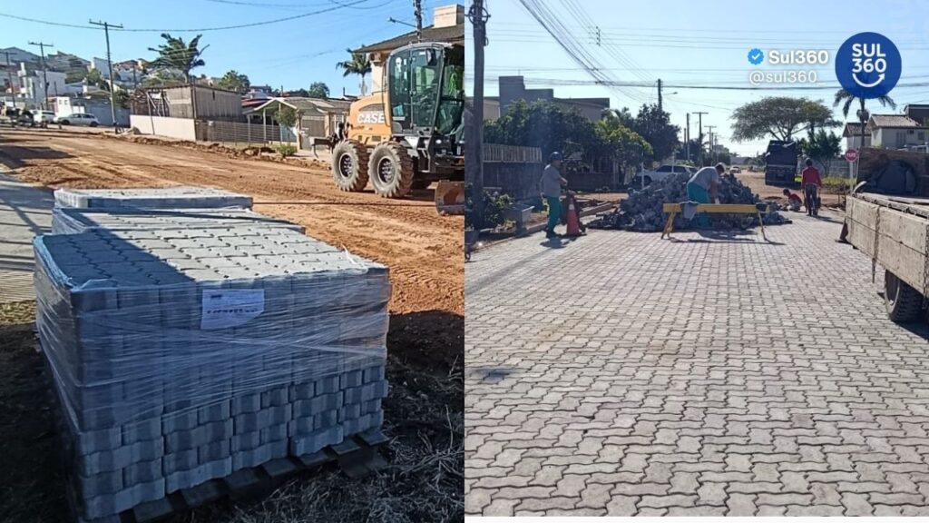 Ruas dos bairros Olaria e Dona Tereza recebem serviços de infraestrutura