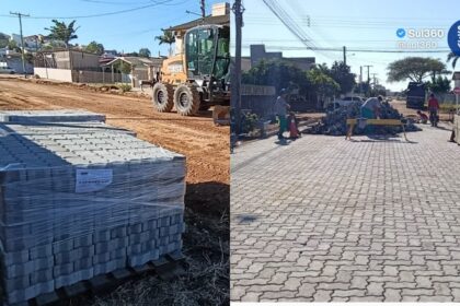 Ruas dos bairros Olaria e Dona Tereza recebem serviços de infraestrutura