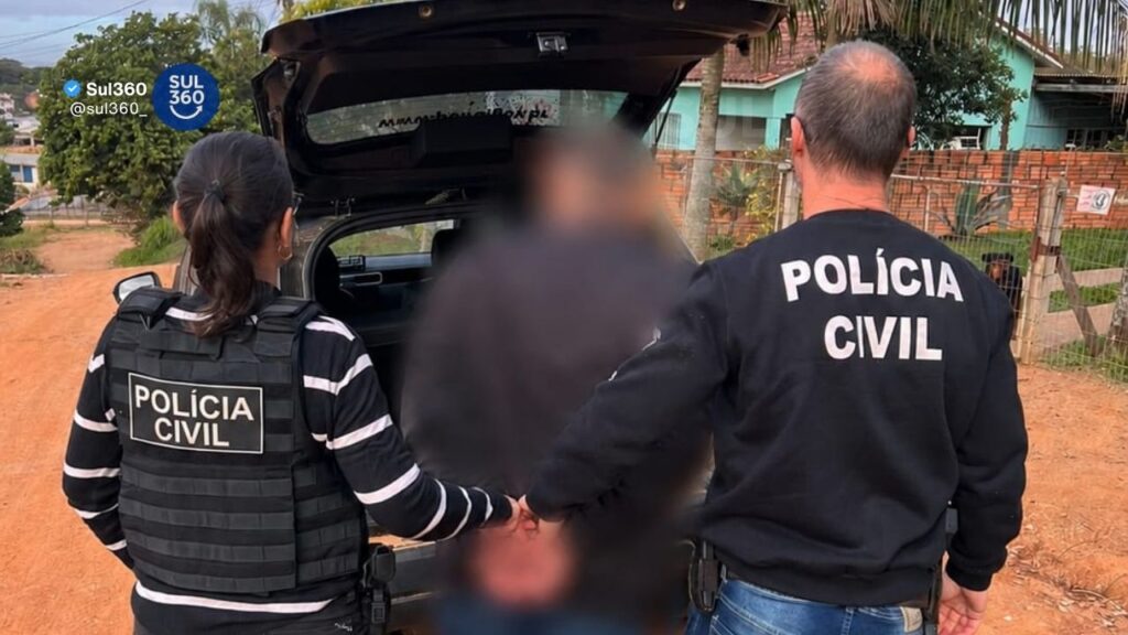 Acusado por agressões e estupro é preso pela Polícia Civil em Camaquã